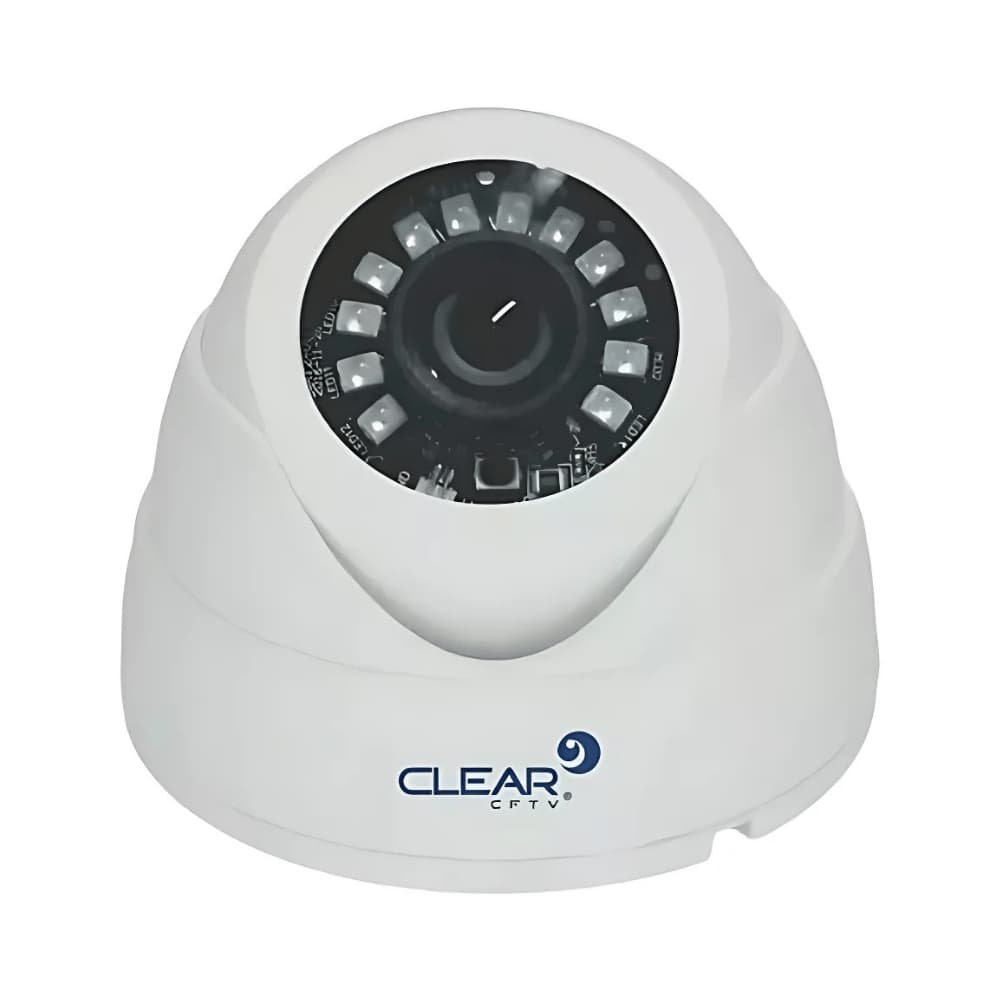 Câmera Dome Plastico L12 AHD1080P IR20m 3.6MM Clear
