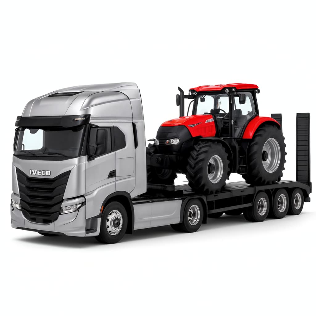 Kit Caminhão Plataforma Iveco S-way + Trator Magnum 380 Case