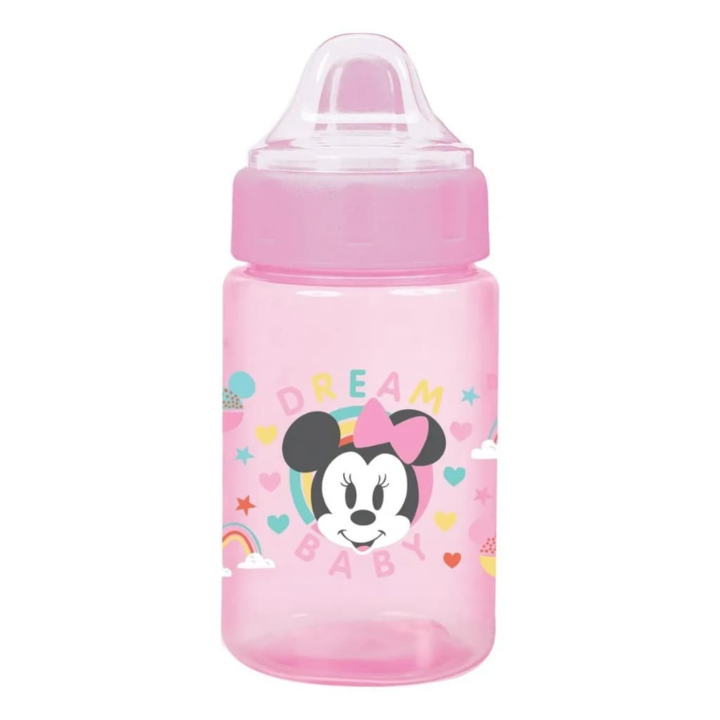 Copo Transição Minnie Mouse Válvula Redutora 340ml Disney