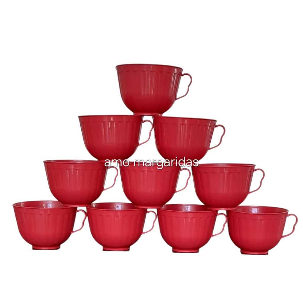 Cumbuca Pote Prato Tigela Sobremesa Açaí Sorvete  Amendoim Salada Frutas Petiscos Pipoca Bolo Caldos 700ml com Alça Plas