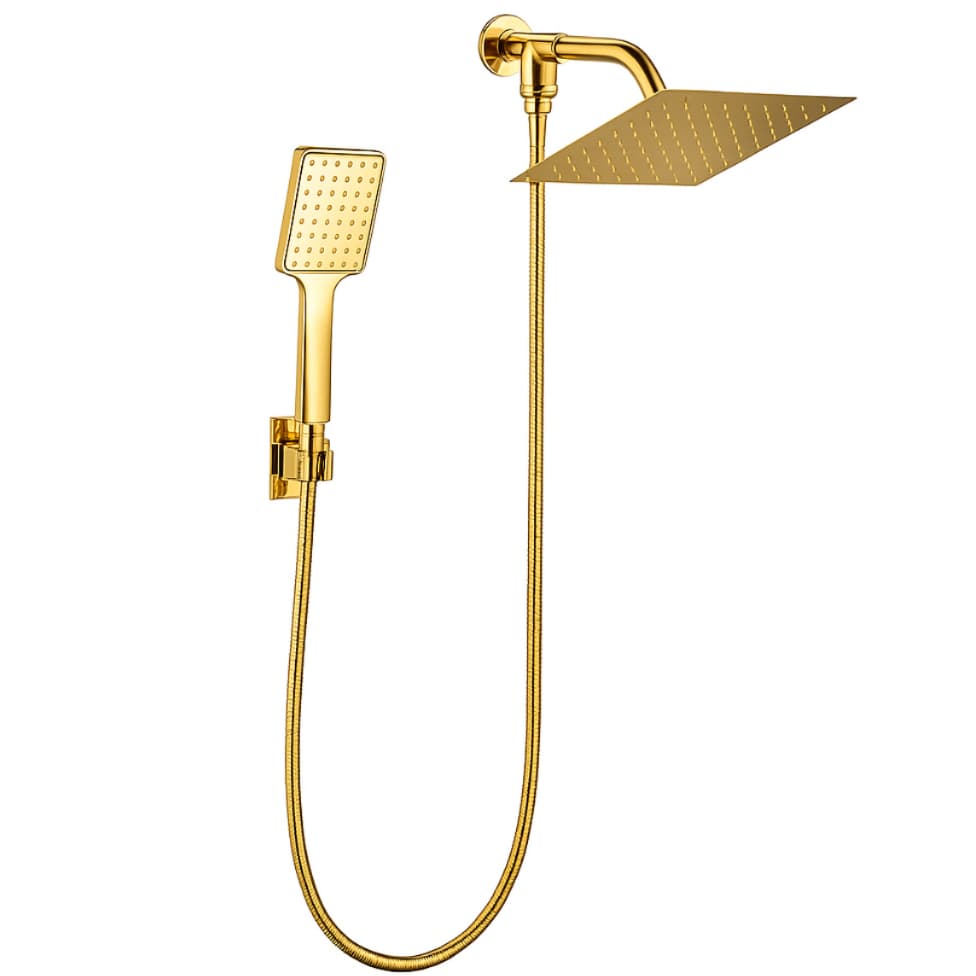 Chuveiro Ducha Inox Com Desviador Kit Chuveiro Completo 30x30 ou 20x20