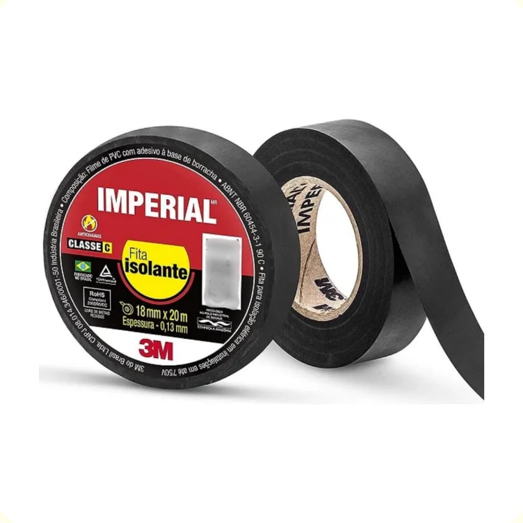 FITA ISOLANTE IMPERIAL 18MM X 20M PT 3M