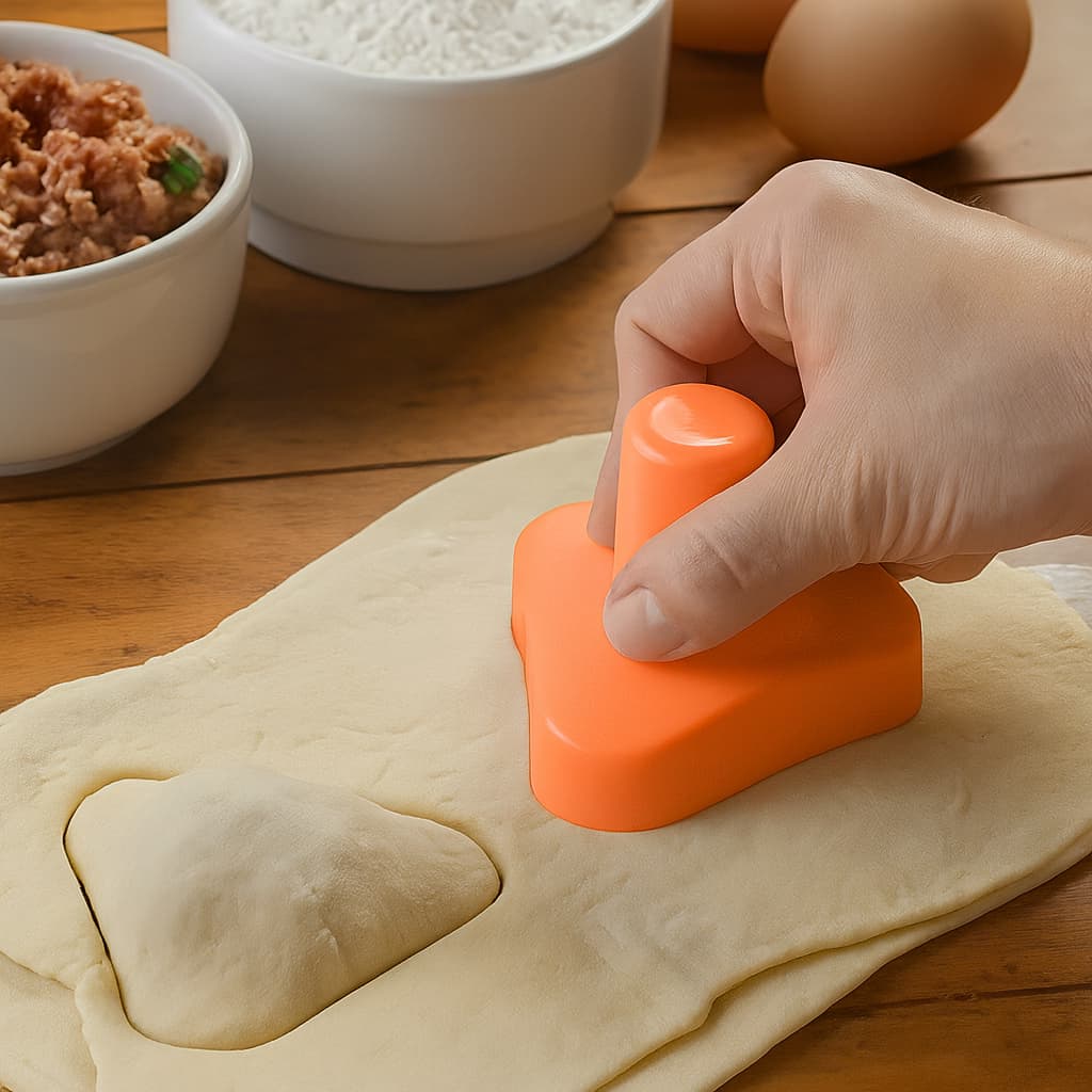 Cortador Modelador Modelar Massa Risole Esfihas Sfihas Salgados Fechada Resistente Cozinha