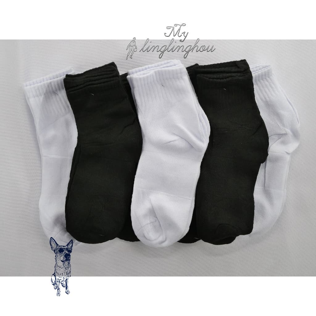 Kit 3/6/12/15 Pares de Meia  Cano Alto Adulto e Juvenil homem e mulher.menino .meia longa,/2107/