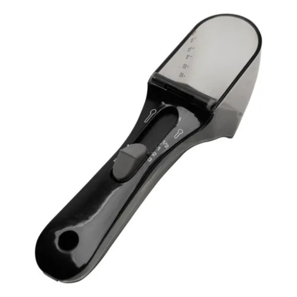 Colher Medidora Ajustavel 30ml Cinza Lyor Plástico Cozinha