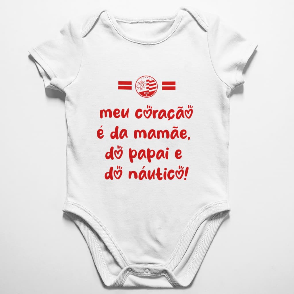 Body Bebê do Náutico Vários Modelos Bory Infantil Náutico