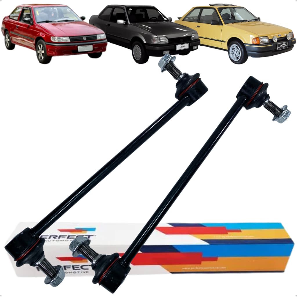 Par Bieleta Suspensão Dianteira Focus Escort Apollo Logus