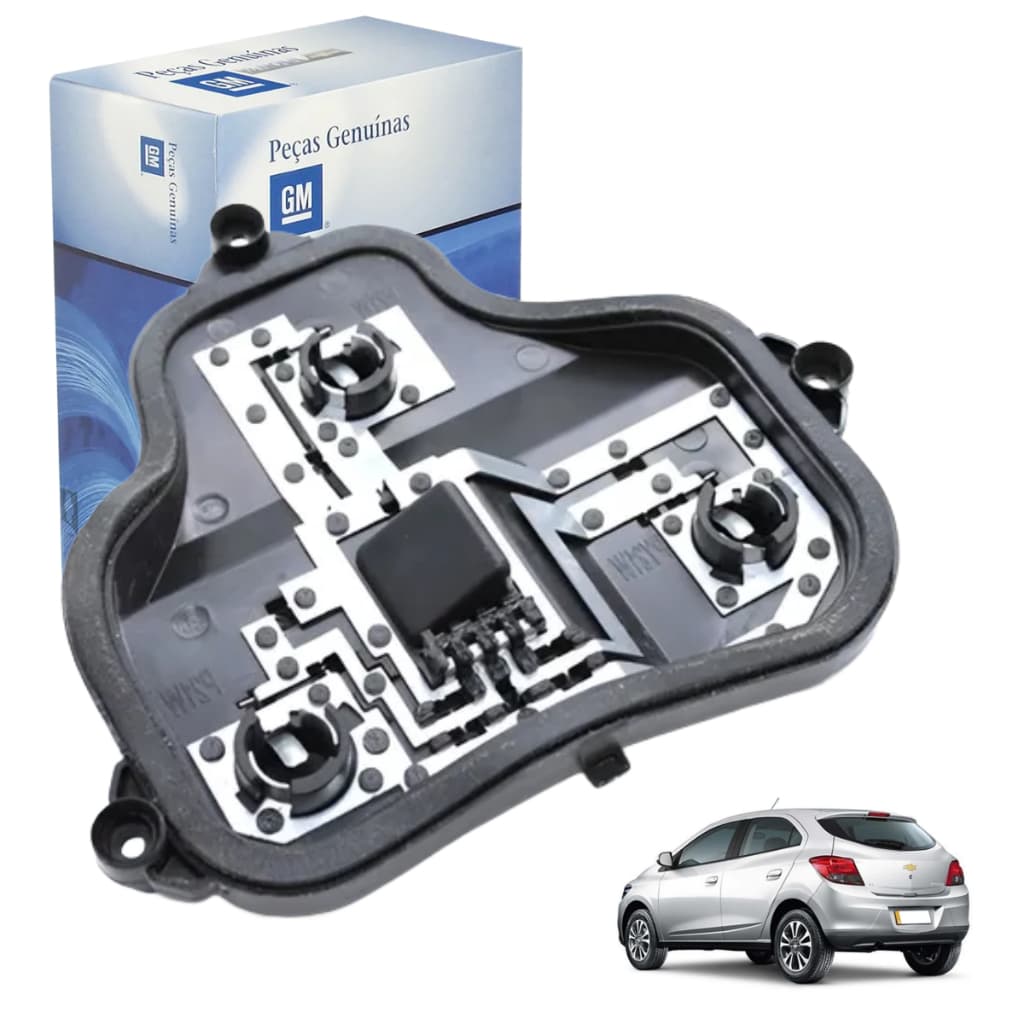 Placa Circuito Lanterna Traseira Esquerda GM Onix Original