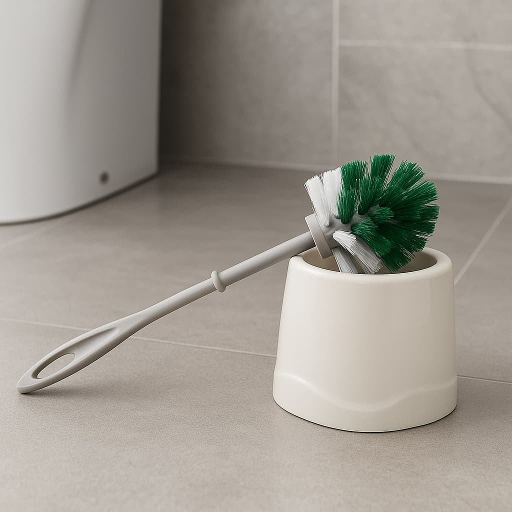 Escova Sanitária com Suporte Grande – Limpeza de Vaso Sanitário (WC) Prática e Higiênica