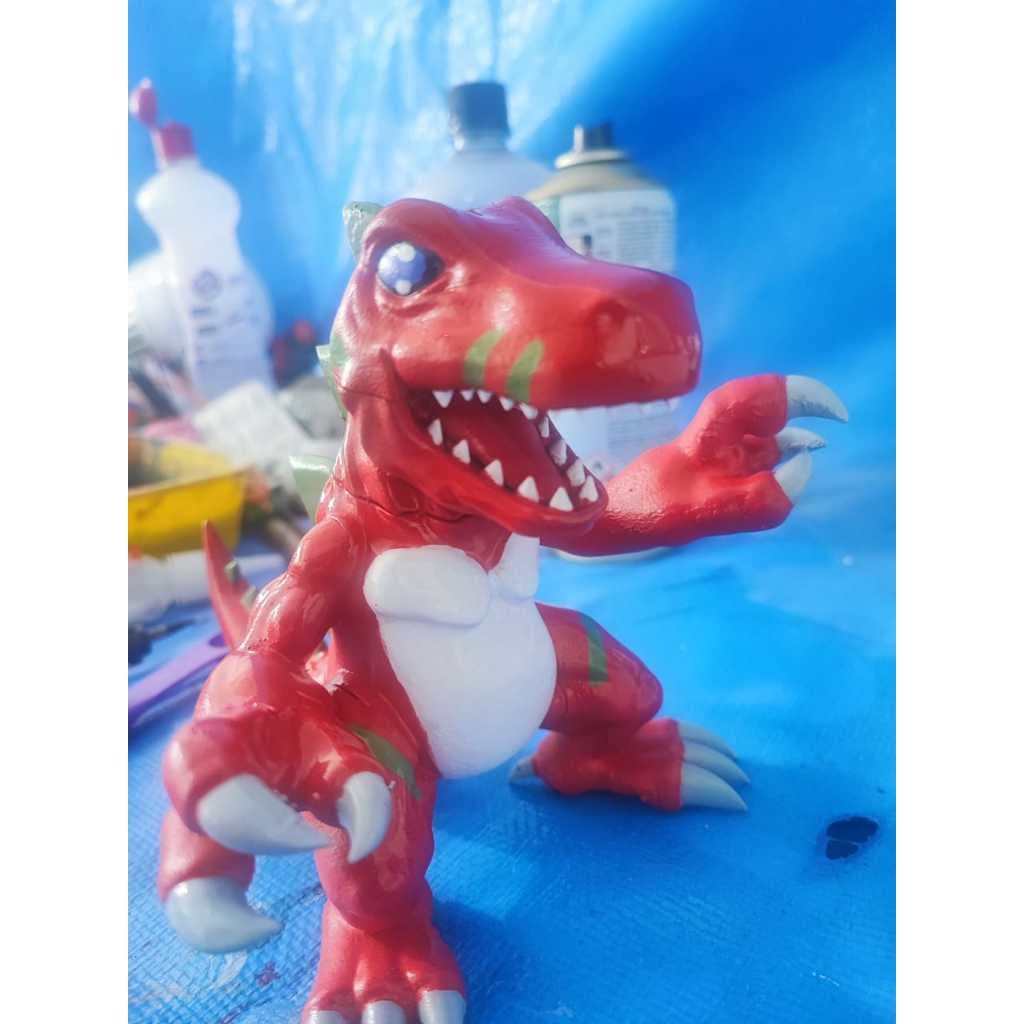 digimon - tyranomon - impressão 3d - orçamento de outros personagens no chat