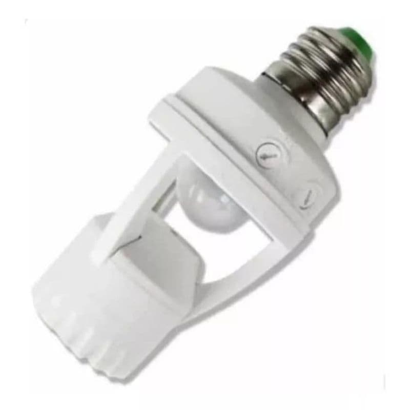 Sensor de presença com fotocélula para lâmpada soquete E27 Sensor de Movimento