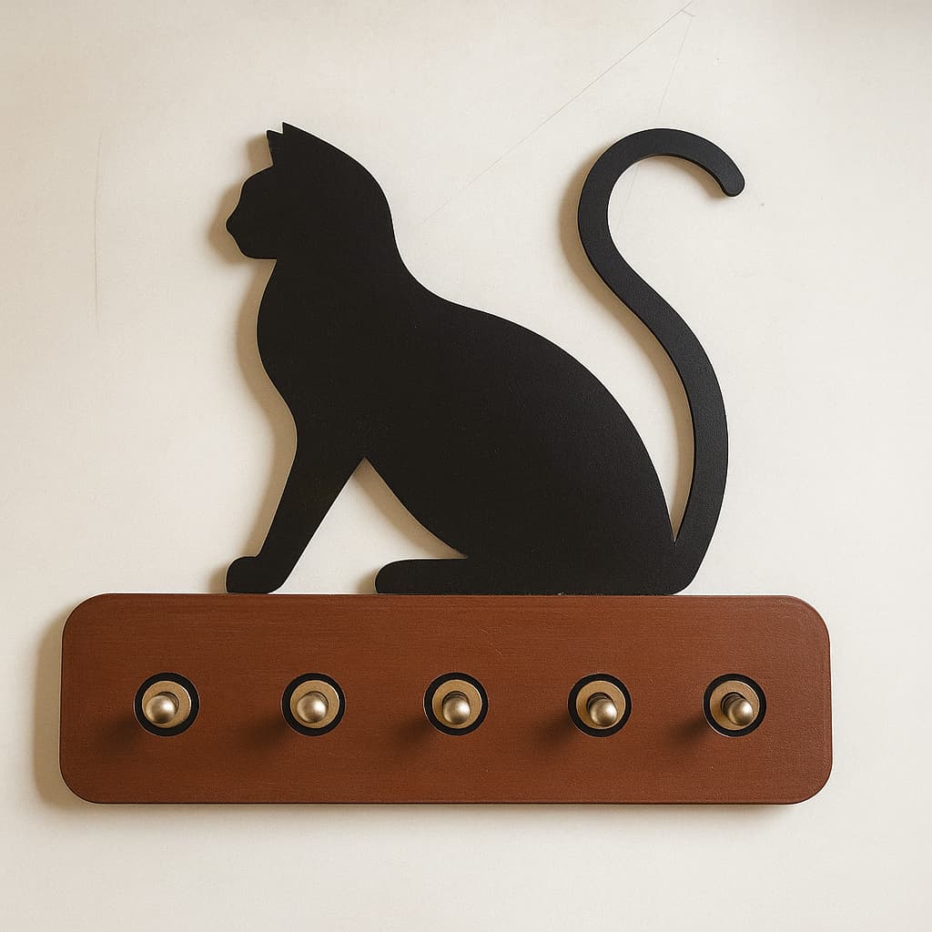 Porta Chaves Decorativo Autocolante 3mm Praticidade e Estilo para Sua Casa