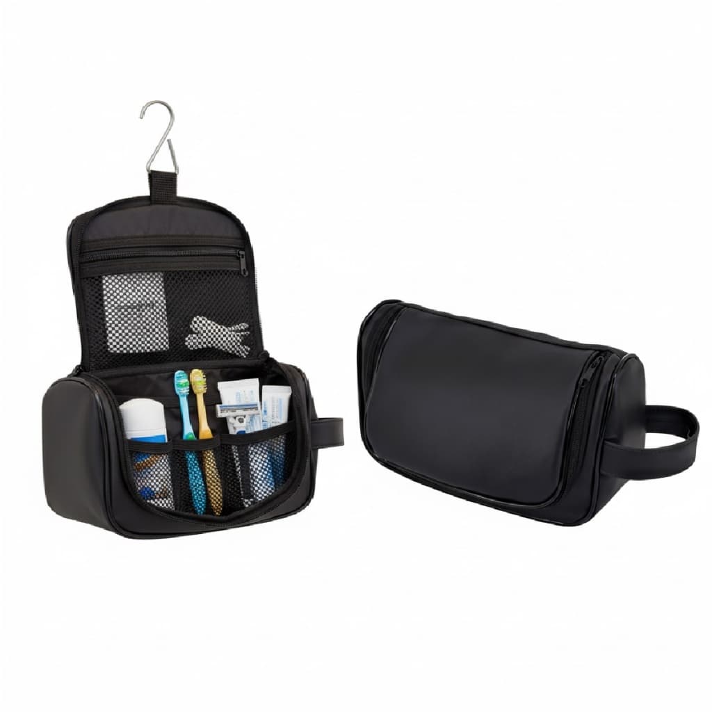Necessaire Viagem Unissex D’Lui | Premium Organizador Interno, Alça para Pendurar e 3 Compartimentos