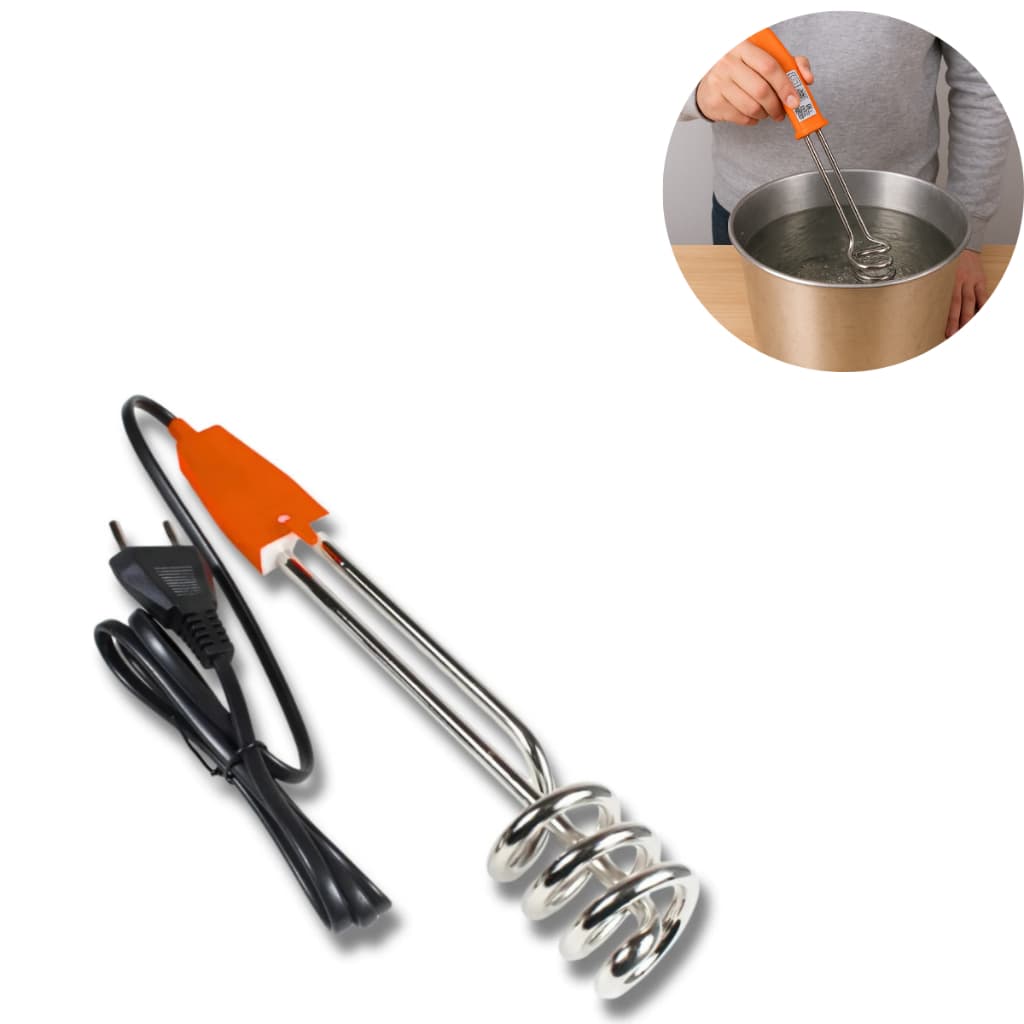Ebulidor Elétrico Mergulhão Aquecedor De Agua, Cafe, liquido Rapido Bestfer de 1000W e 1200W 220V