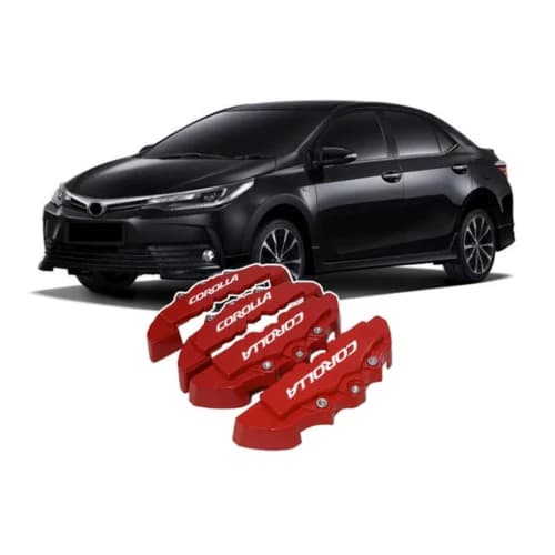 Capa de Pinça Corolla Esportiva 4 Peças ABS Alta Resistência