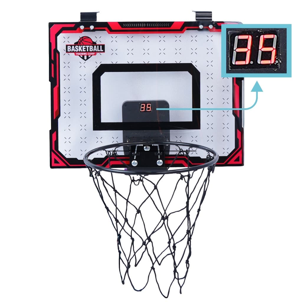 Basquete de Arcade em Casa: A Tabela com Placar Eletrônico e Aro de Metal