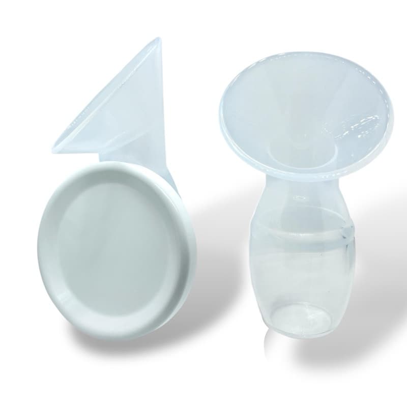 Coletor de Tirar Leite Materno 100% Silicone
