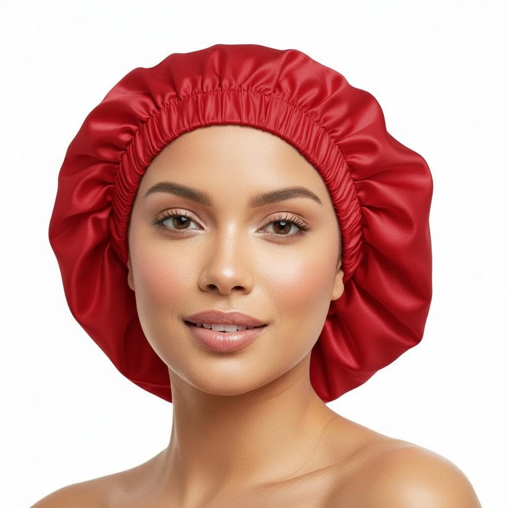 Kit 2 Touca de Cetim Dupla Face com Regulador Anti-frizz