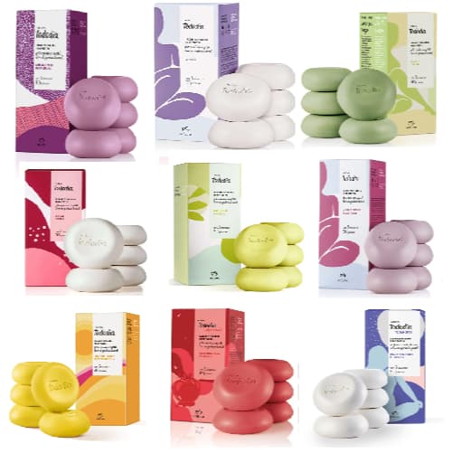 Sabonete Natura Tododia Diversos CX c/5un de 90g cada