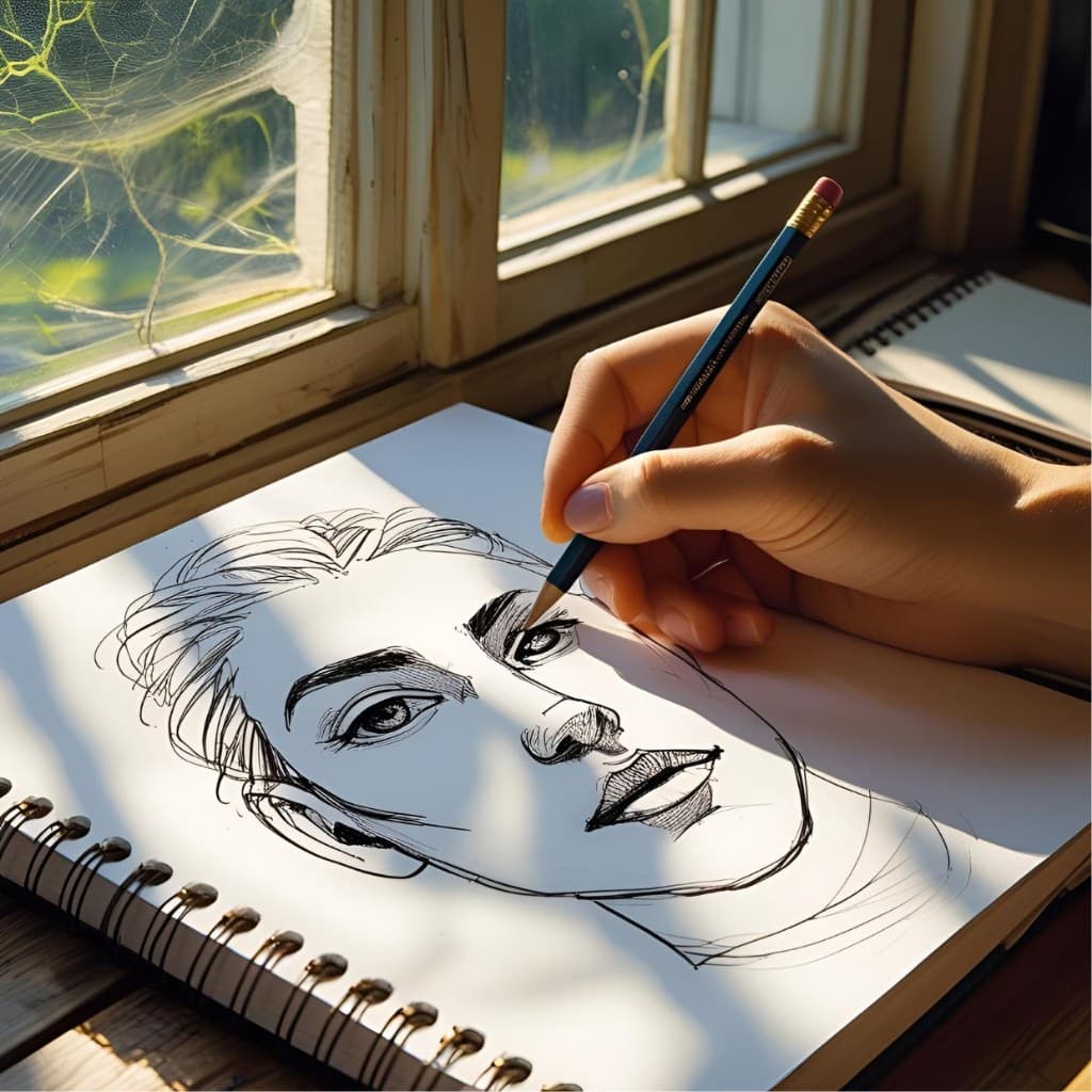 Caderno Sketchbook Desenho A5 ou A4 Papelaria Arte Dia das Crianças Presente Pintura Fotografia