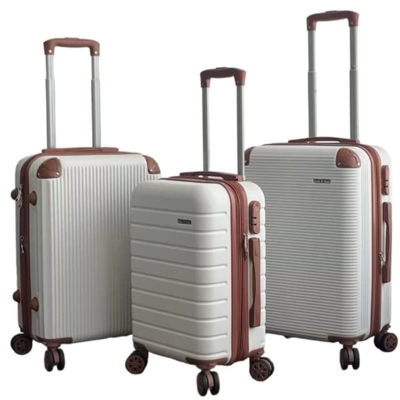 Mala de viagem de bordo de 8kg, 9kg, 10kg ou 12kg ,Material ABS, Rodinhas 360.