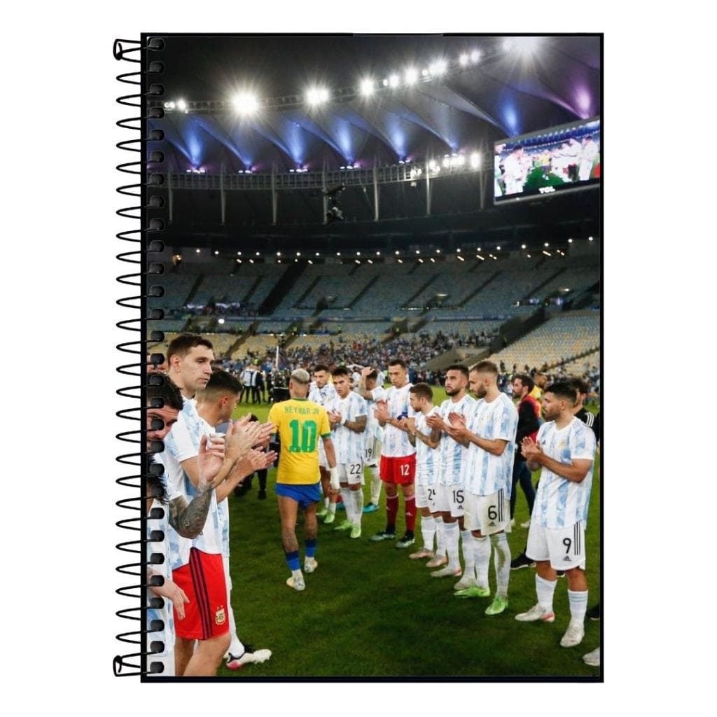 Caderno universitario neymar jr caos perfeito| Design Exclusivo do jogador | 1 a 20 Matérias, Escolar Universitário