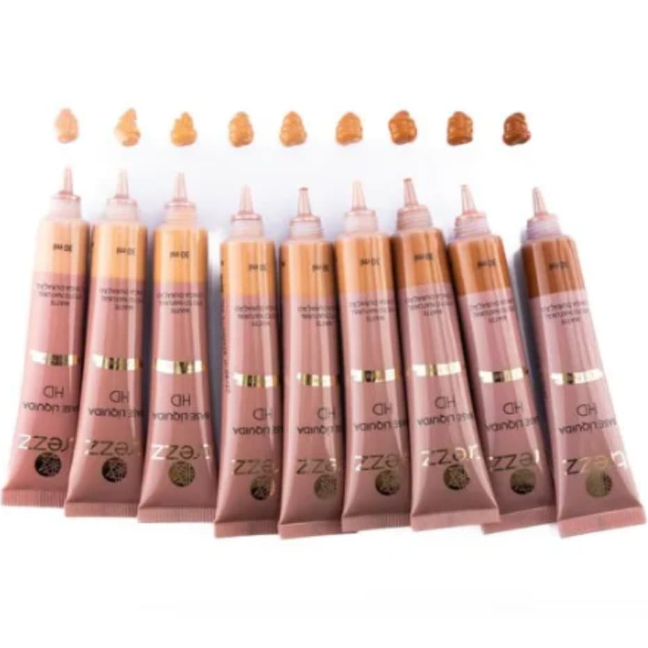 Trezz Base Liquida Matte HD Efeito Soft Natural 30ml Longa Duração - Escolha