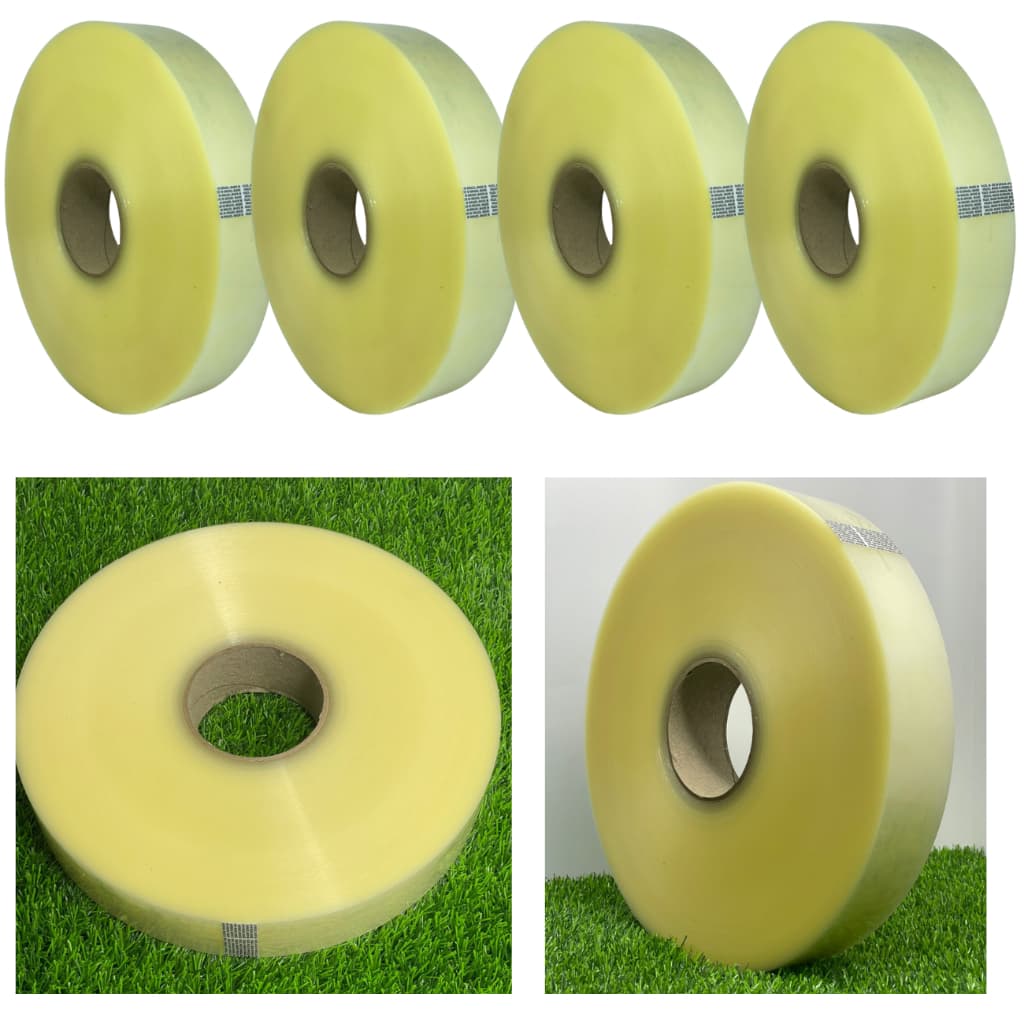 4 FITA ADESIVA HOT MELT POWER 48mm X 1200mts TRANSPARENTE (TAK INSTANTANEO)