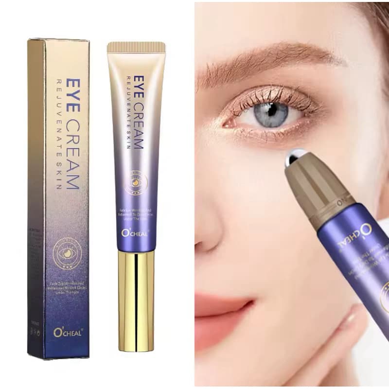 CREME PARA A AREA DOS OLHOS COM COLAGENO, RETINOL E ÁCIDO HIALURÔNICO