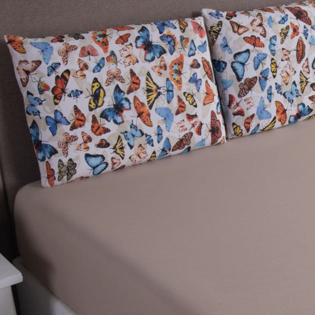 4 Fronhas Avulsas 70x50 Estampada Algodão Macia C/zíper