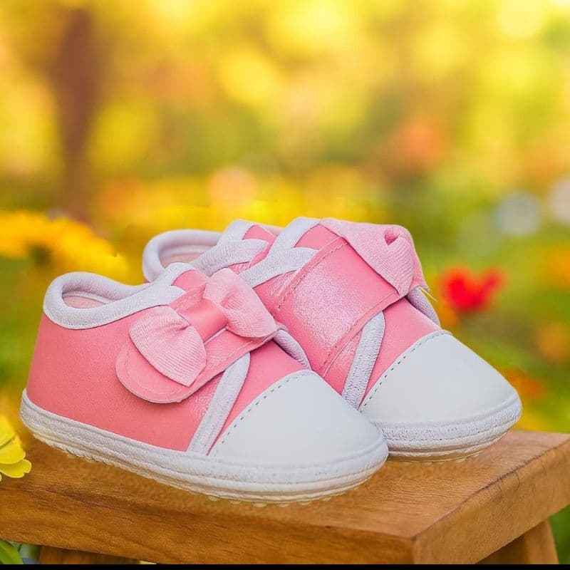 Tênis infantil menina bebe laço bonequinha 13 ao 18
