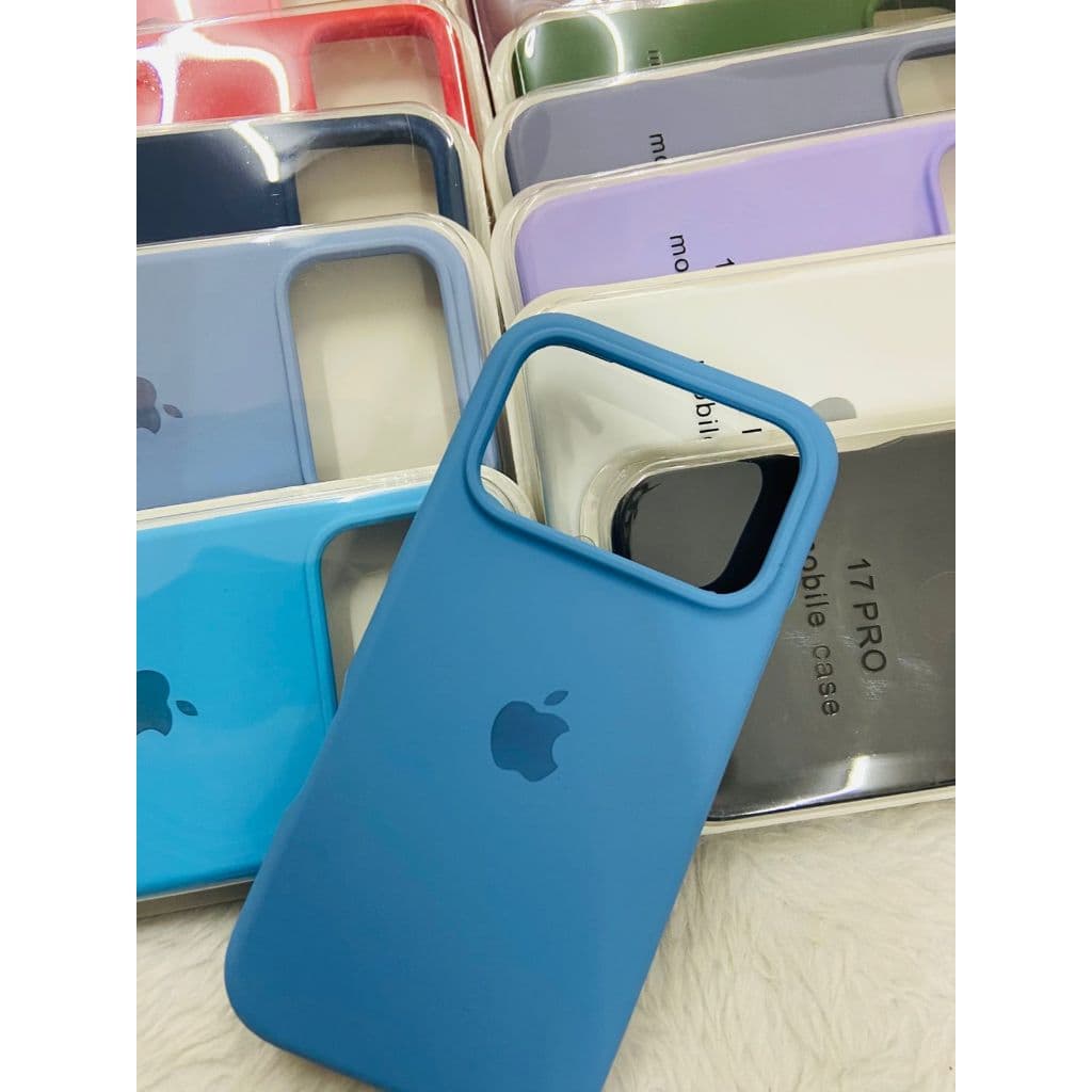 CAPA CAPINHA CASE PARA IPHONE 17 PRO NORMAL A SILICONE INTERIOR AVELUDADA COM CÂMERA ABERTA