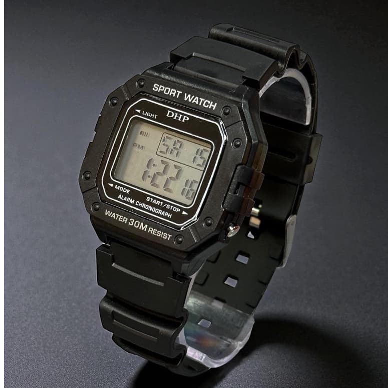 [MT30]Relógio Digital Masculino Esportivo RetroSport 30MT 100% aprova D`Água Cronômetro Alarme