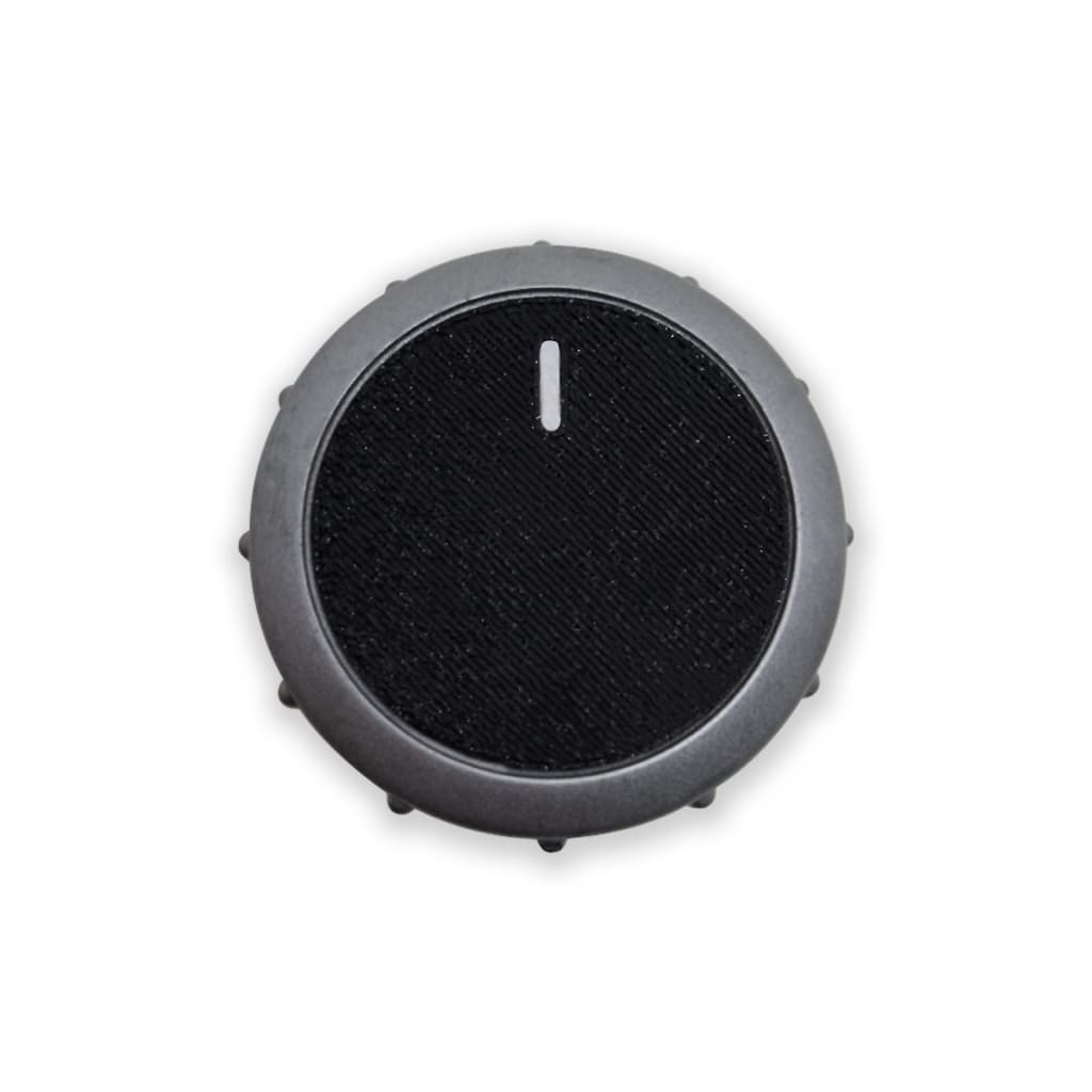 Capa Botão Comando Ar Condicionado Gol | Saveiro | Voyage G5 Preto