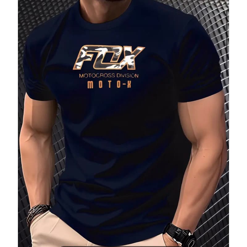 Camisa Camiseta FOX MOTO-x Alto Estilo Confortável Exelente Acabamento Em Três Cores 100% Algodão