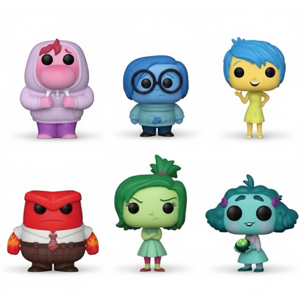 Bonecos  Action Figure Colecionável Coleção  Out side Divertidamente Com E  Sem caixa Personalizada
