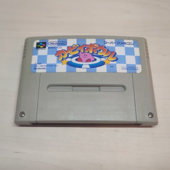 Jogo Kirby’s Dream Course Original SNES – Super Famicom – Cartucho Loose