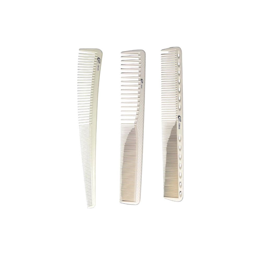Kit Pentes Carbono De Corte Barbeiro Profissional