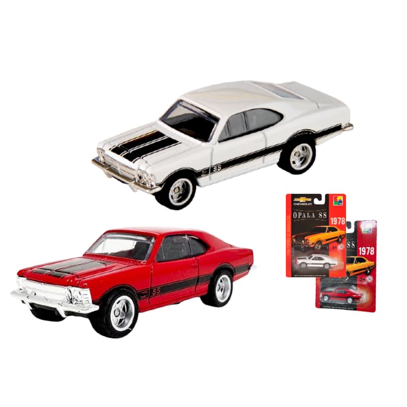 Miniatura Cks Chevrolet Opala Ss 1978 Pneus Borracha 1:64 - Licenciado GM