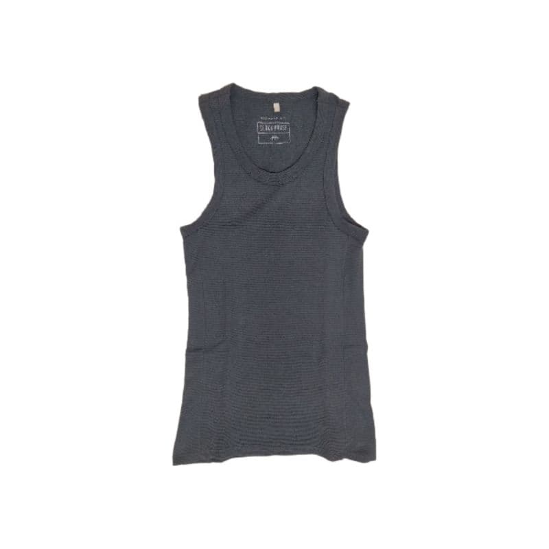 Camiseta Regata Cavada Malha Quadriculada Masculino