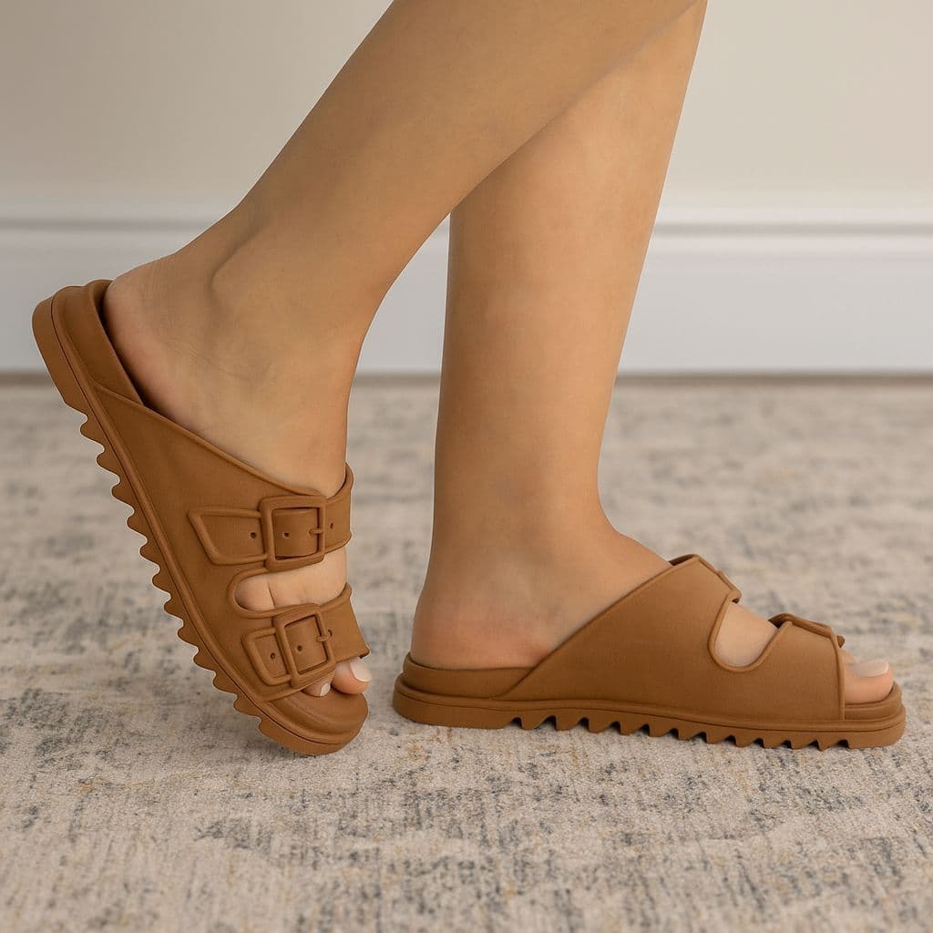 Sandália Papete Feminina Birken Casual Confortável Versátil