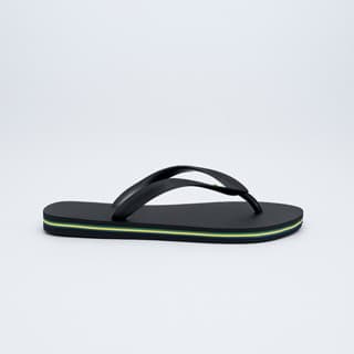 Kit 12 Pares Chinelo de Dedo Brasil Bandeirinha Unissex Clássico Borracha Envio Imediato