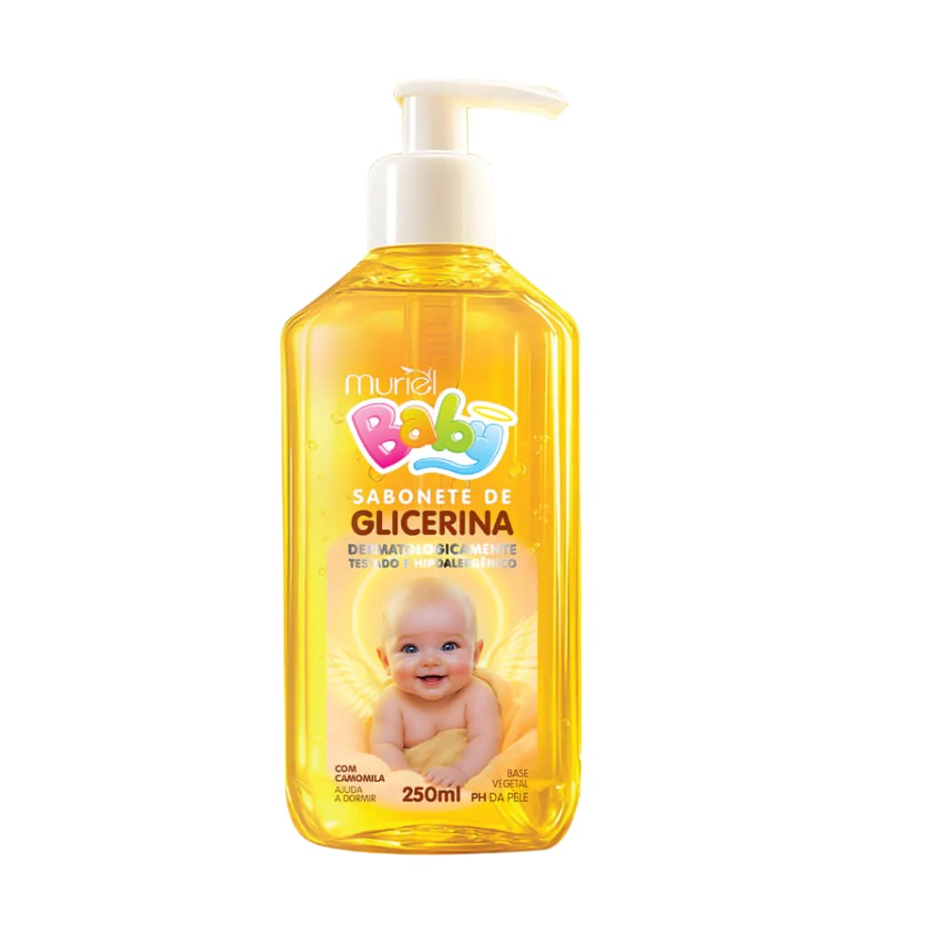 Sabonete de Glicerina com Camomila Muriel Baby 250ml