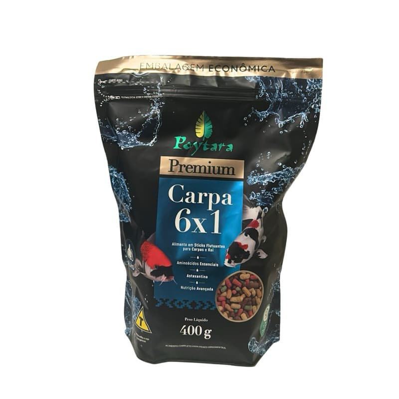 Ração Poytara Premium P/ Carpas 400 g