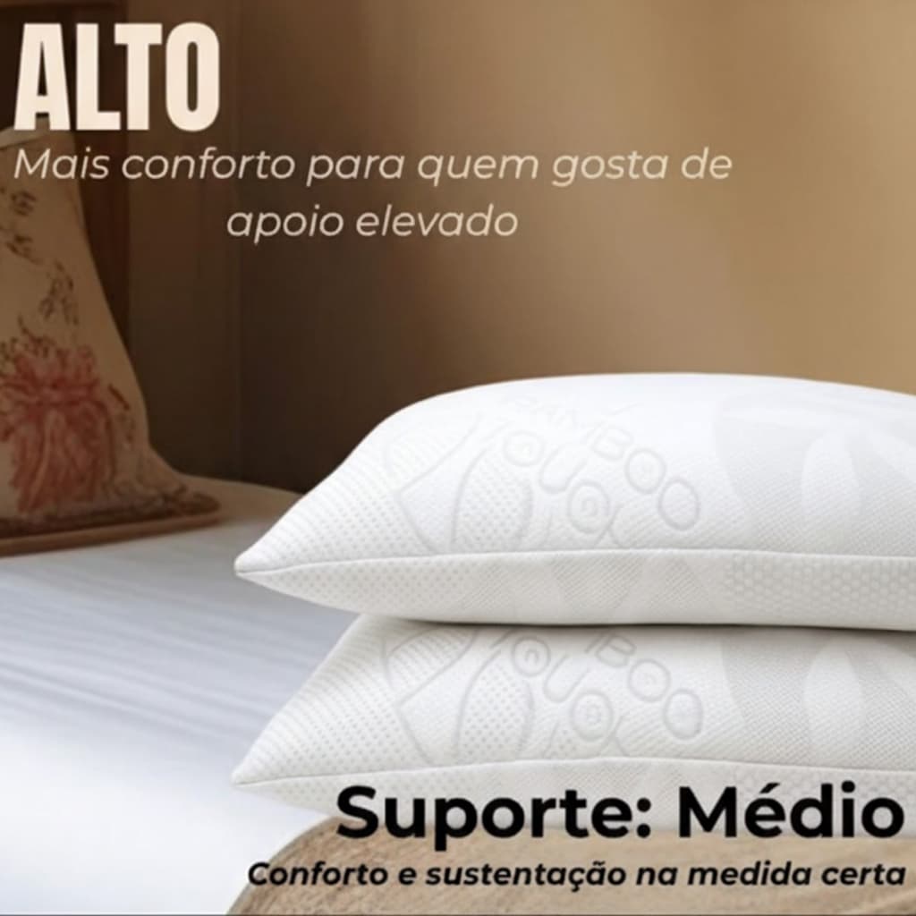 Travesseiro para criança 40 x 60 Infantil antialérgico macio fibra