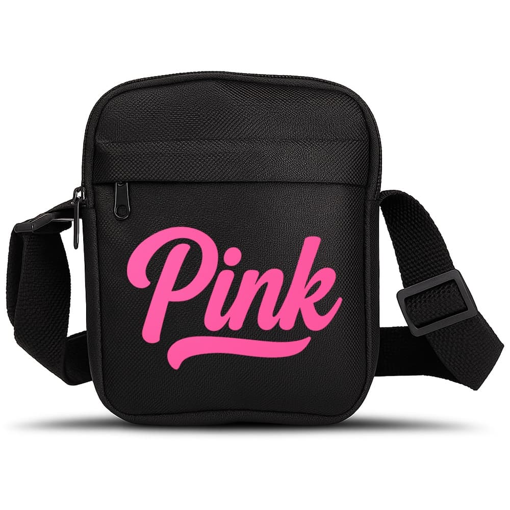 Shoulder Bag Feminina Pequena Preta Bolsa Transversal Mini Pochete