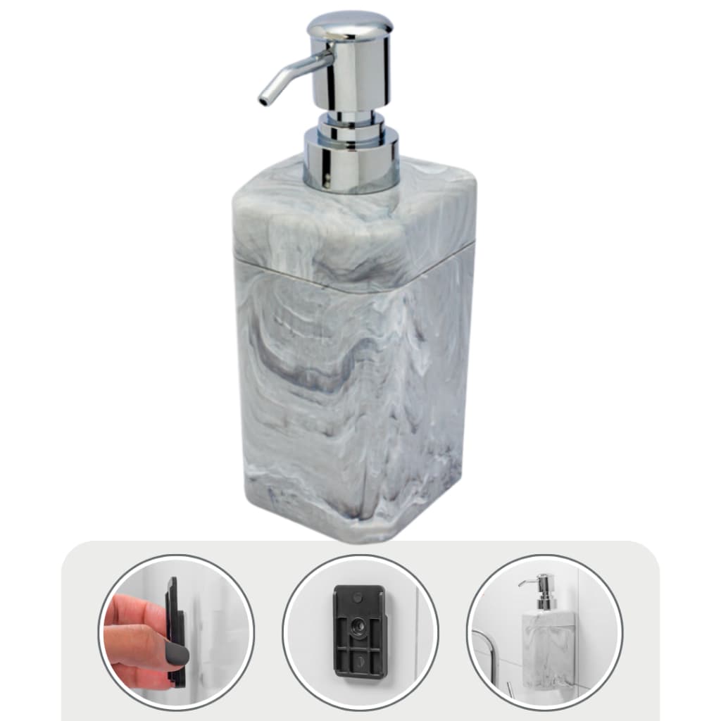 Dispenser Sabonete Líquido Porta Sabonete Sabão Banheiro Cozinha Moderno Prático Top