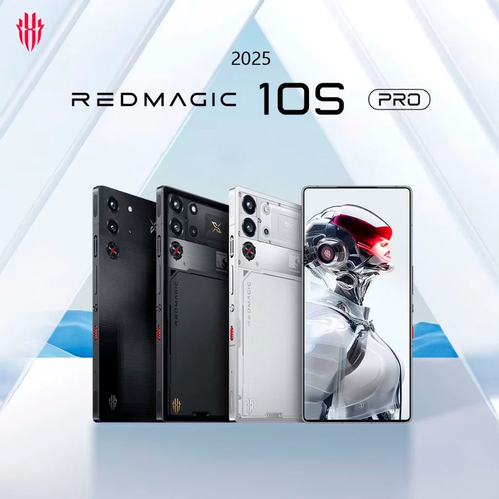 REDMAGIC 10S Pro Celular Gamer, Smartphone 5G, 12 /16/24GB + 256/512GB/1TB, Dual SIM, Bateria 6500mAh/7050mAh