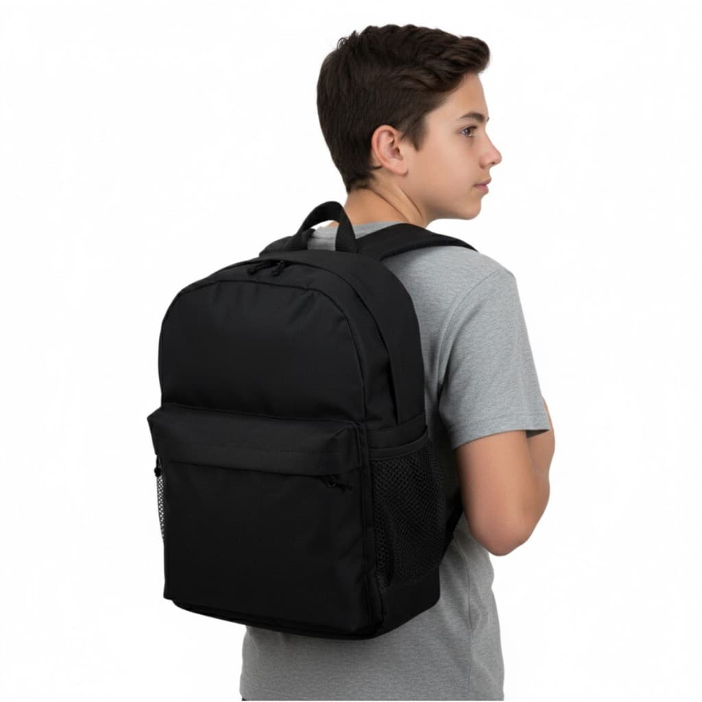 Mochila Academia Treino Bolsa Esportiva Unissex Alças de Ombro Resistente 16L