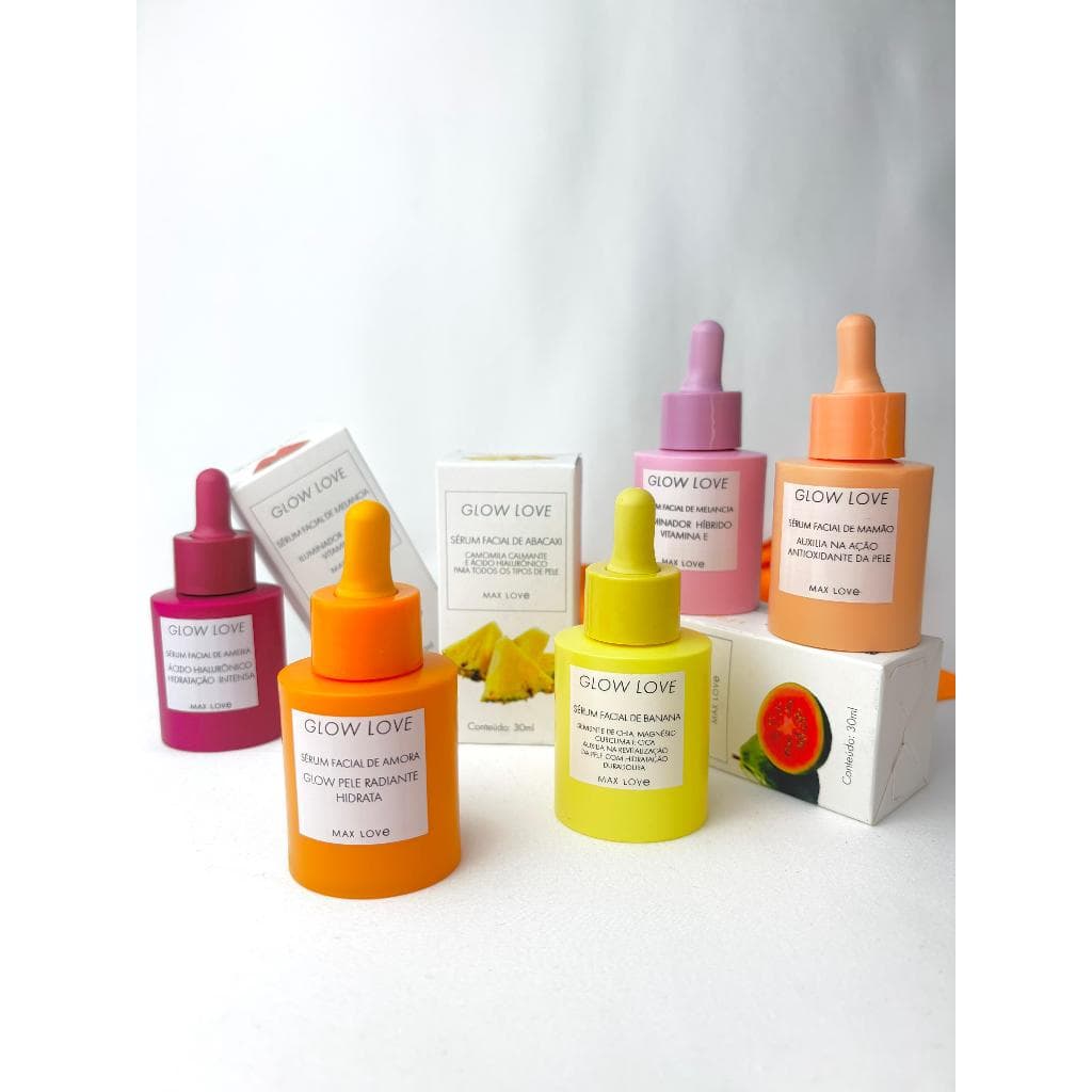 Serum Facial Glow Max Love Beleza Cuidado